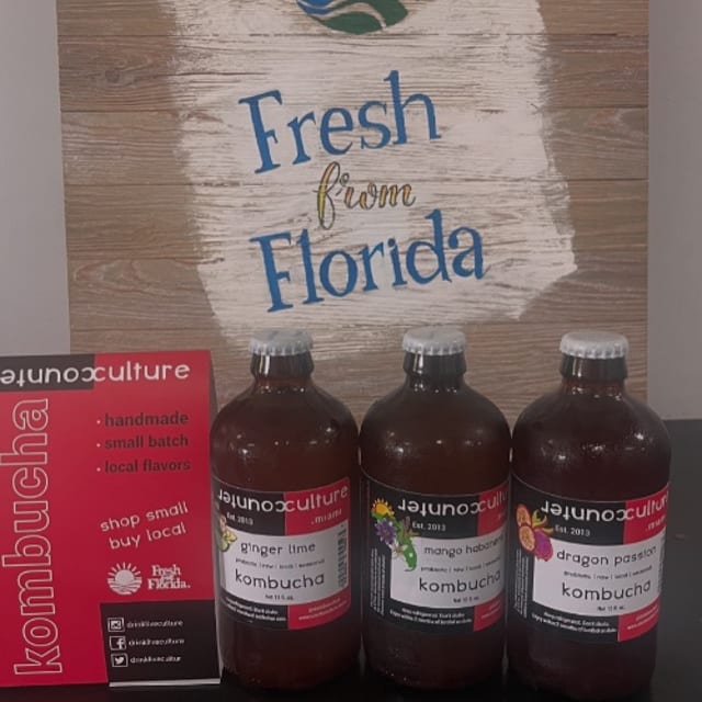 Culture Kombucha Bottle.