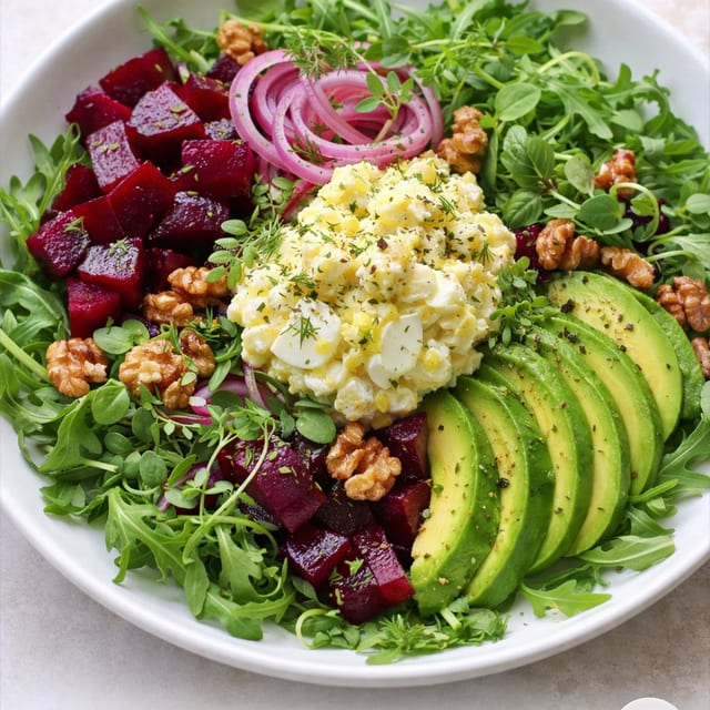 Golden Garden Egg Salad.