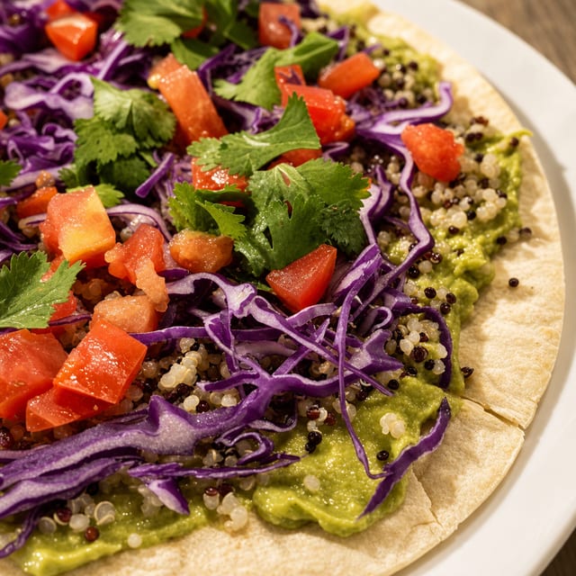 Gluten Free Avocado Pizza.