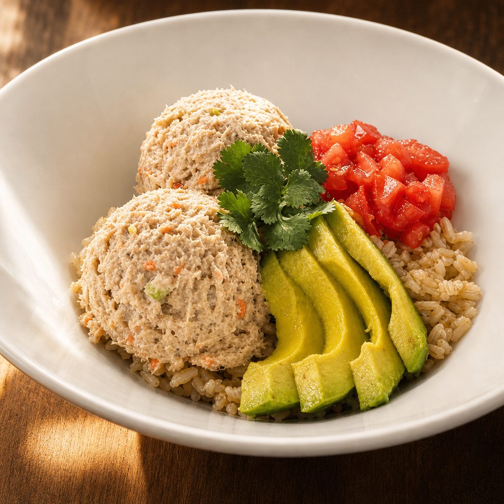 Tuna & Rice Bowl.